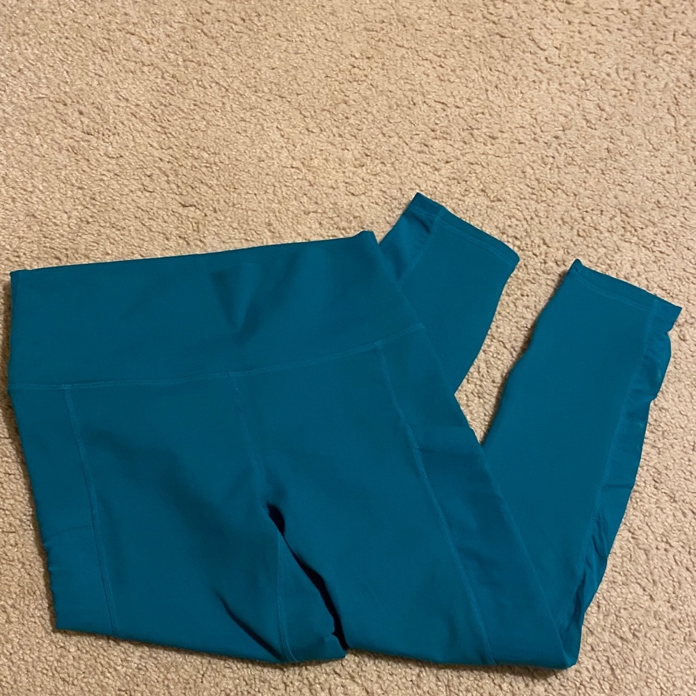 Fabletics Teal Leggings